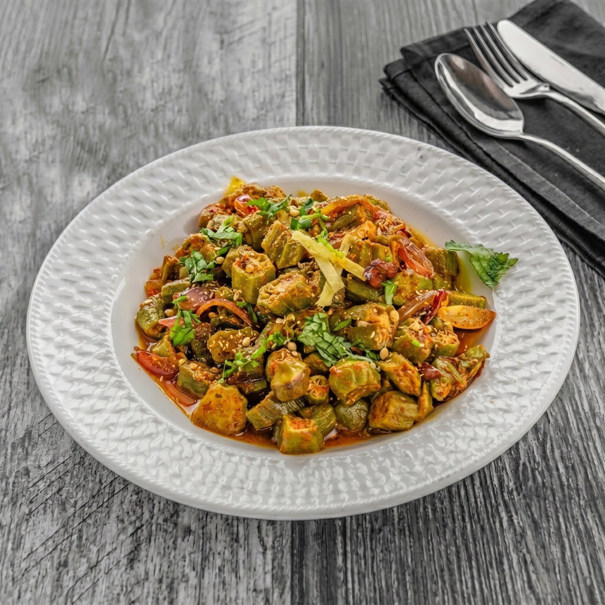 Bhindi Masala.
