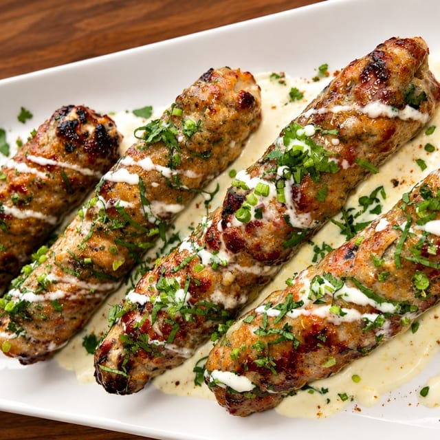 Malai Chicken Seekh.